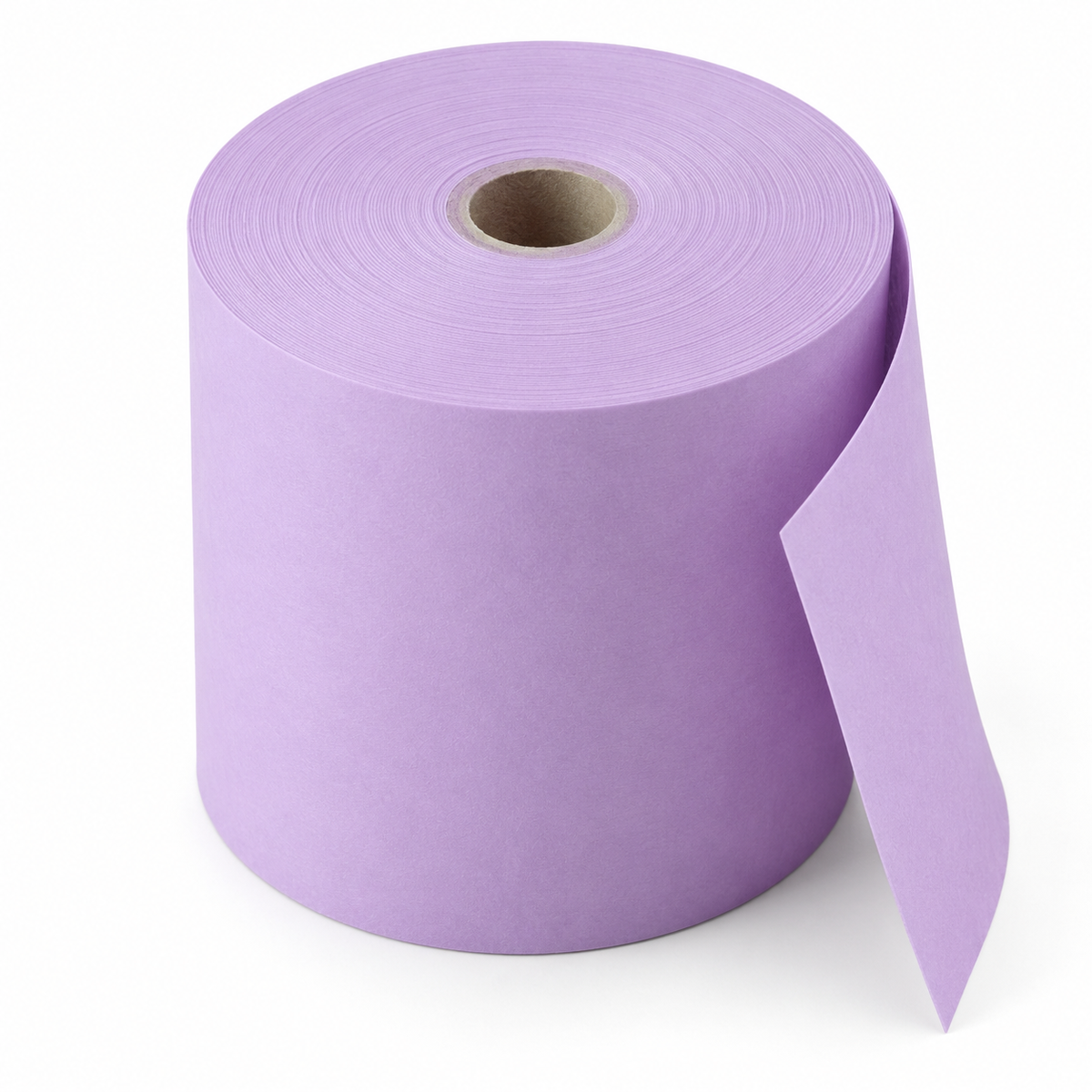 Purple till-paper roll — product illustration