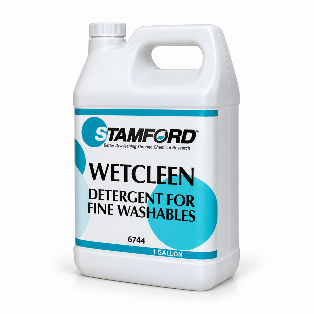 WETCLEEN 6744 container viewed at an angle