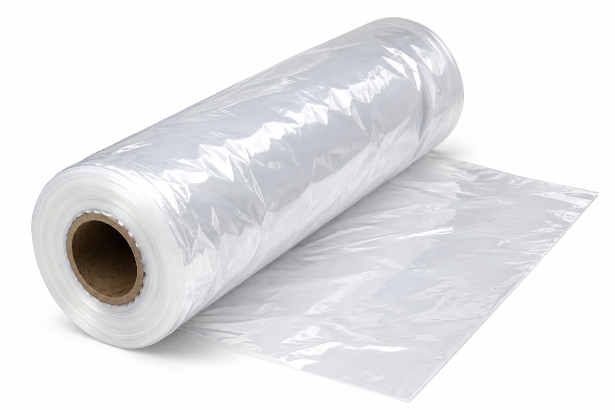 12.5 Polythene Garment Rolls - Perforated 100G - All Size