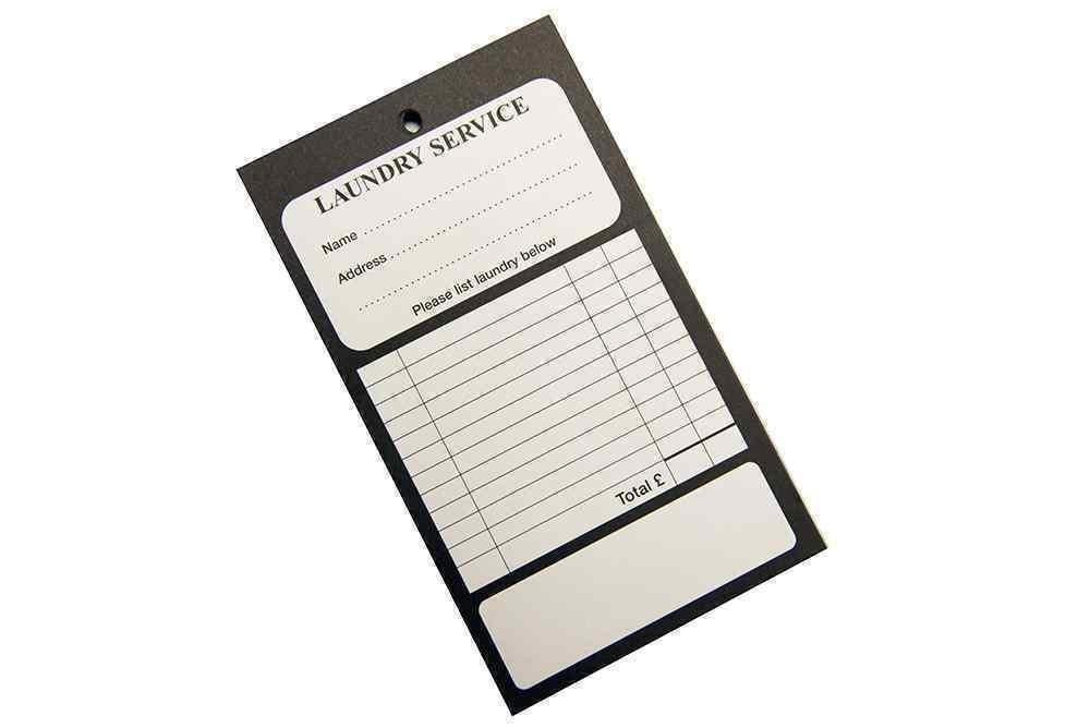 Black laundry service list