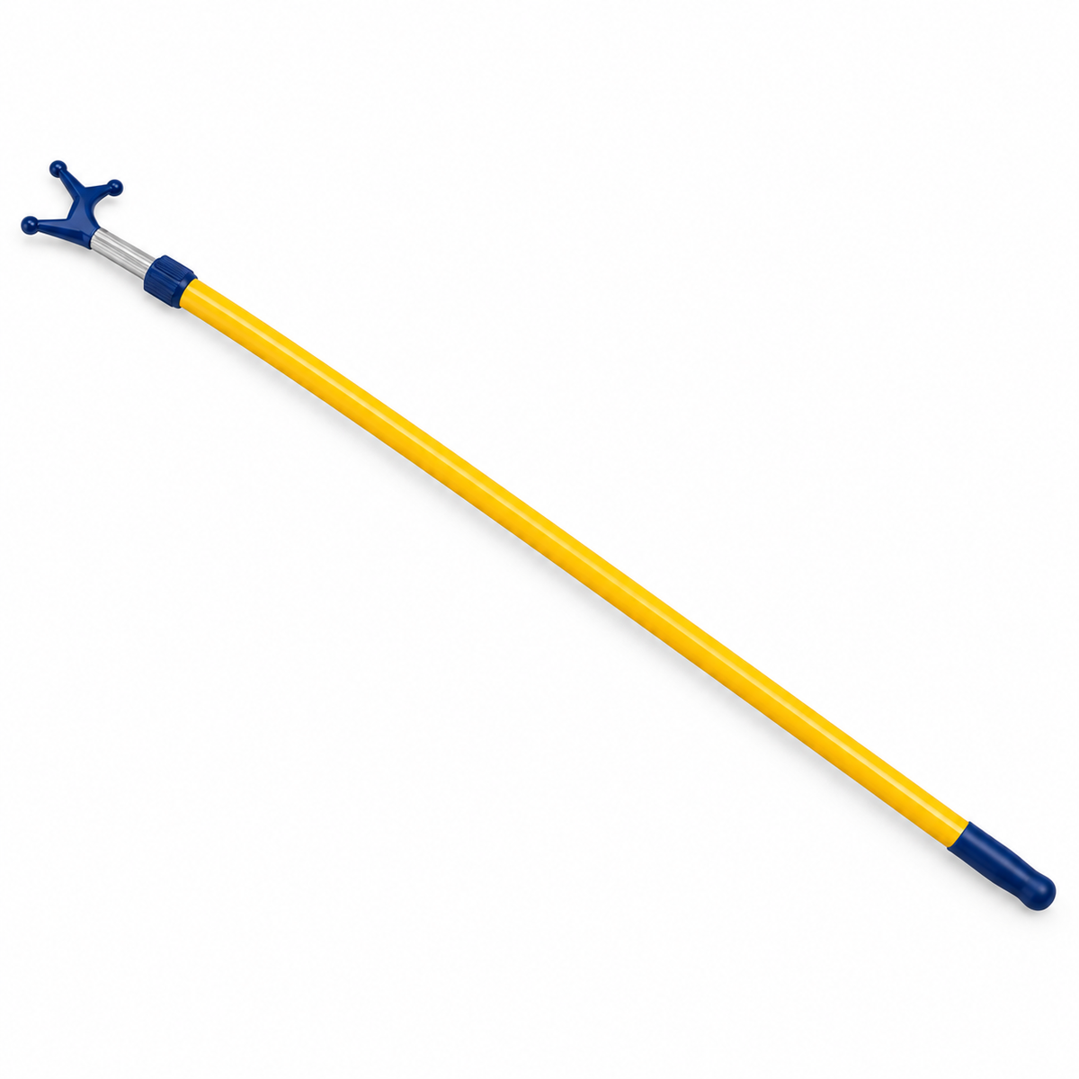 Extendable garment-hanging fork — product illustration