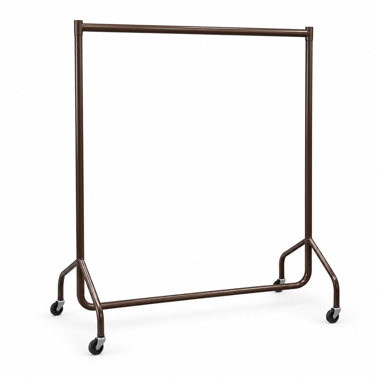 Mobile garment rail, 5ft wide — product illustration
