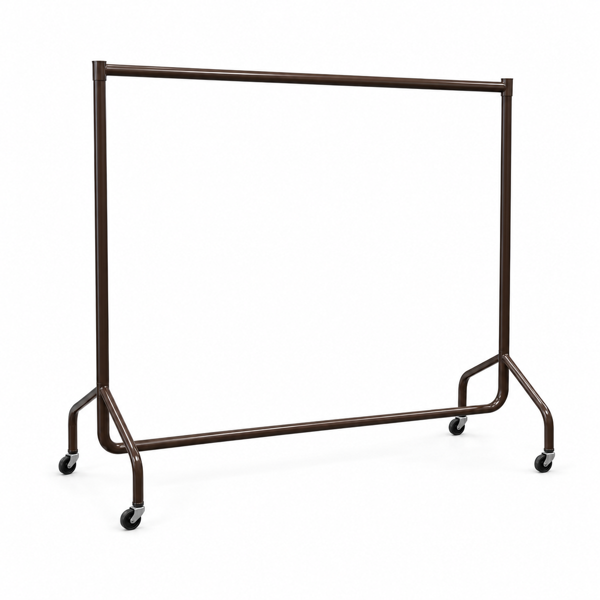 Mobile garment rail, 6ft wide — product illustration