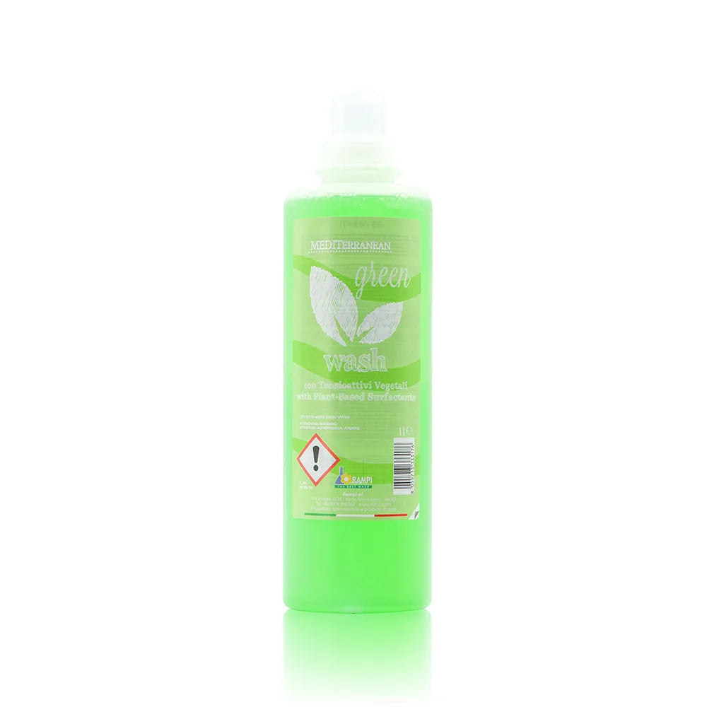 Mediterranean Green Wash detergent 1L bottle