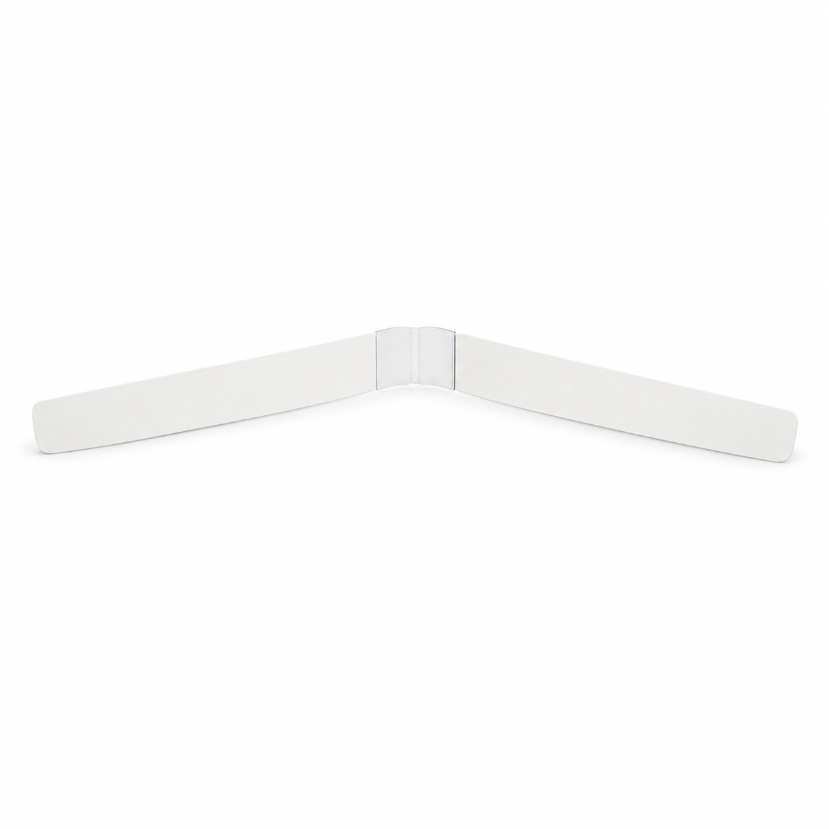 Paper and PVC collar neck strip — product illustration