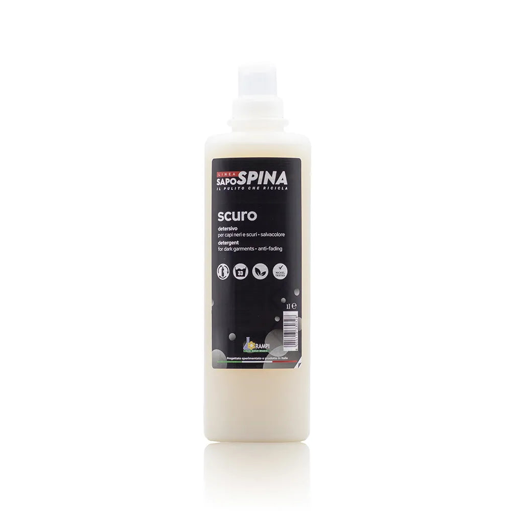 Sapo Scuro dark-garment detergent 1L bottle