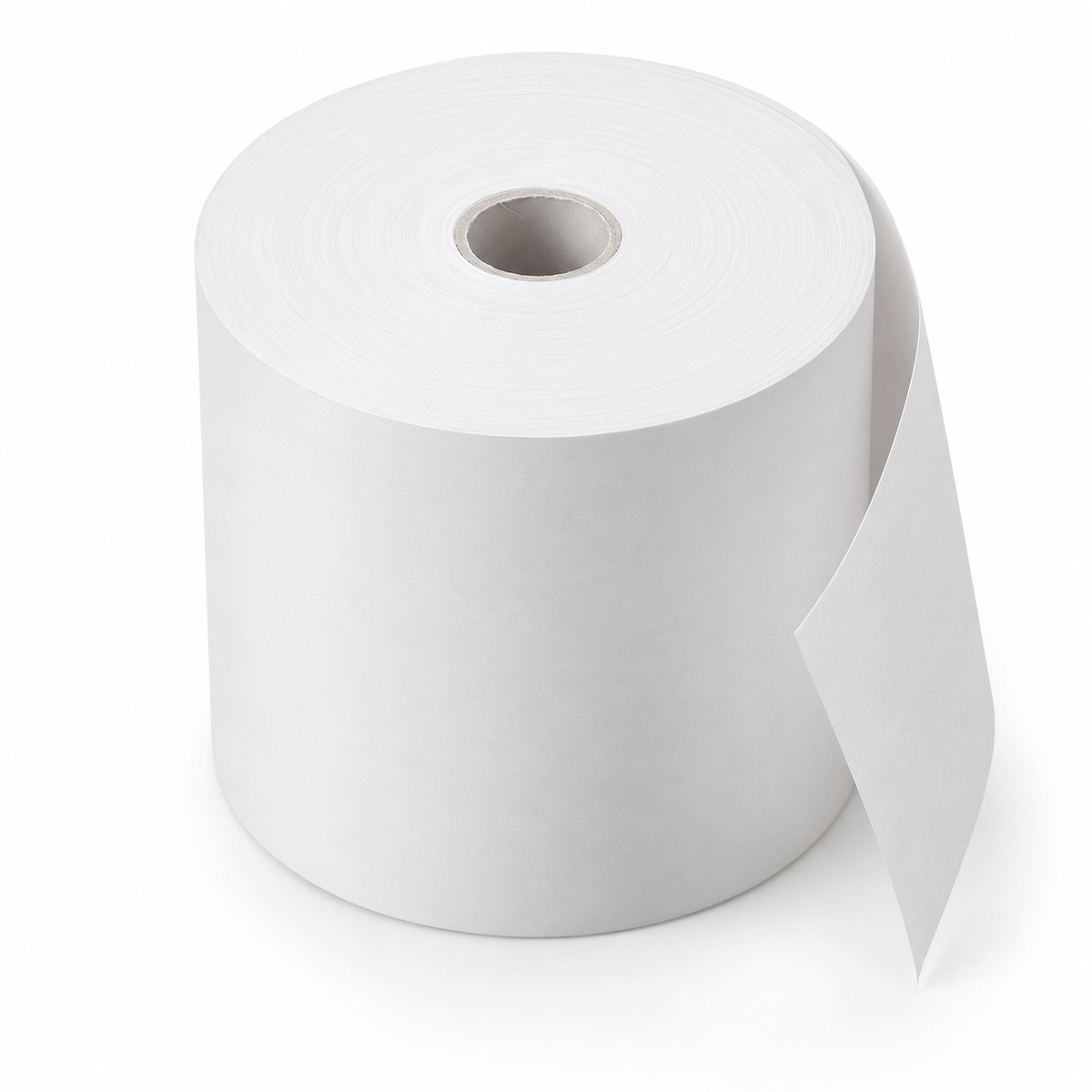 White till-paper roll — product illustration