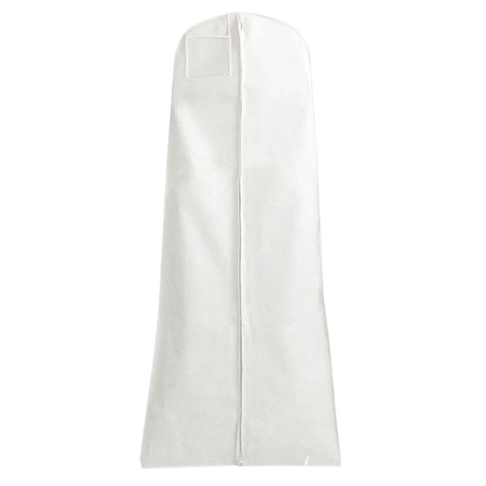 Single White Breathable Wedding Gown Dress Garment Cover Bag