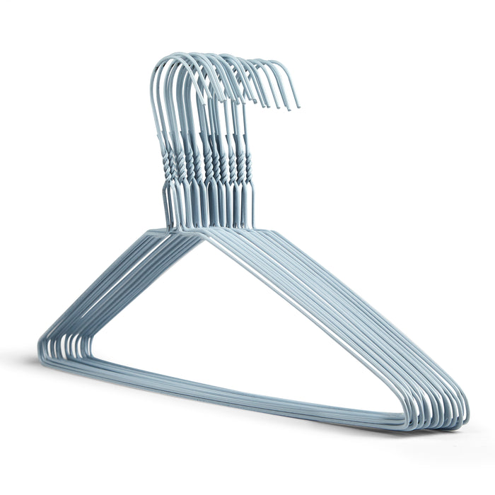 White Dry Cleaning Wire Coat Hangers